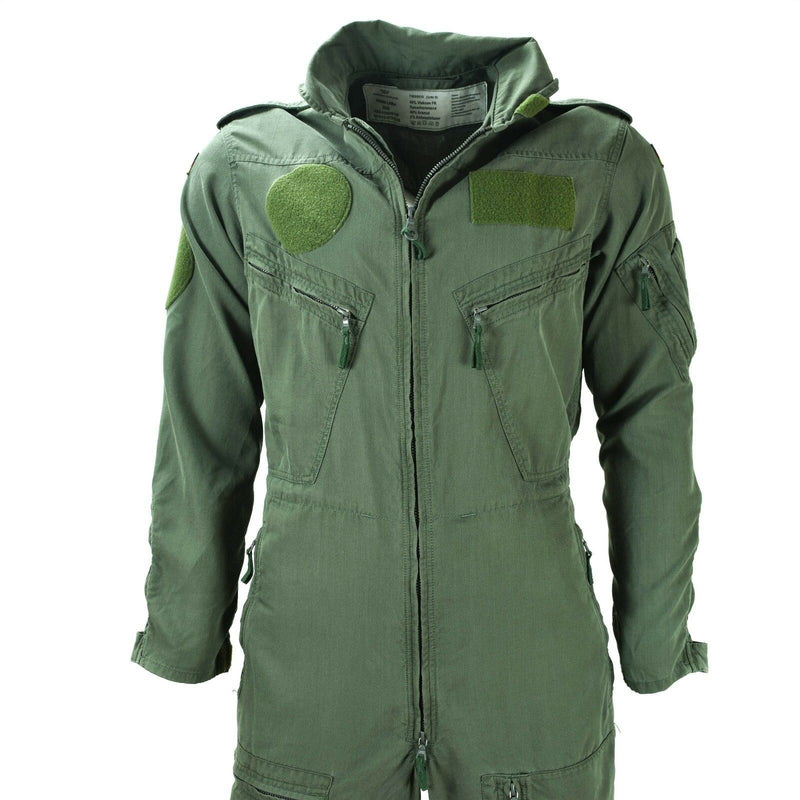 Original Bundeswehr Aramidfaser Fliegeranzug Overall Pilotenoverall Grün