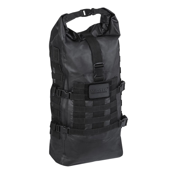 MIL-TEC SEALS DRY-BAG Taktikrucksack Rollrucksack wasserdicht 35L schwarz