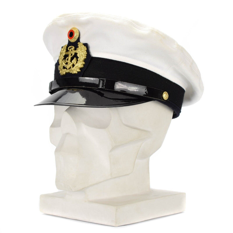 Original BW Deutsche Armee Offiziere Marines Kappe Visier Feldmütze Schirmmütze Marine Marine