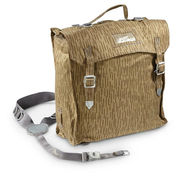 Originaler Militärrucksack der DDR-Armee, NVA, Regentropfen-Tarnmuster