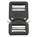 COBRA PRO STYLE Belt Buckle 25mm Quick Release Heavy Duty Aluminium Black - GoMilitar