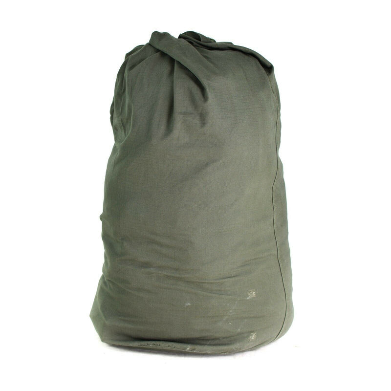 Original holländischer Militär Seesack 100Liter Ripstop Sack Canvas Kit oliv
