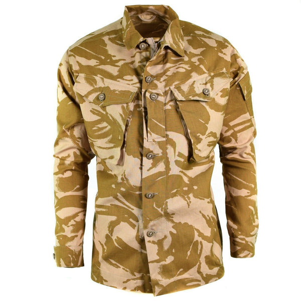 Original britische Armee Militär Kampf Wüste Tarnjacke Feuerfeste Hemden