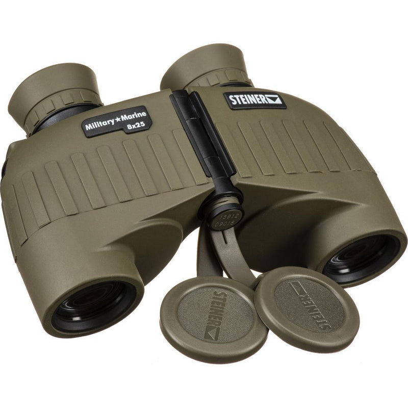 Steiner Fernglas Military Marine 8x25 Olive Robuste Autofokus Jagdoptik