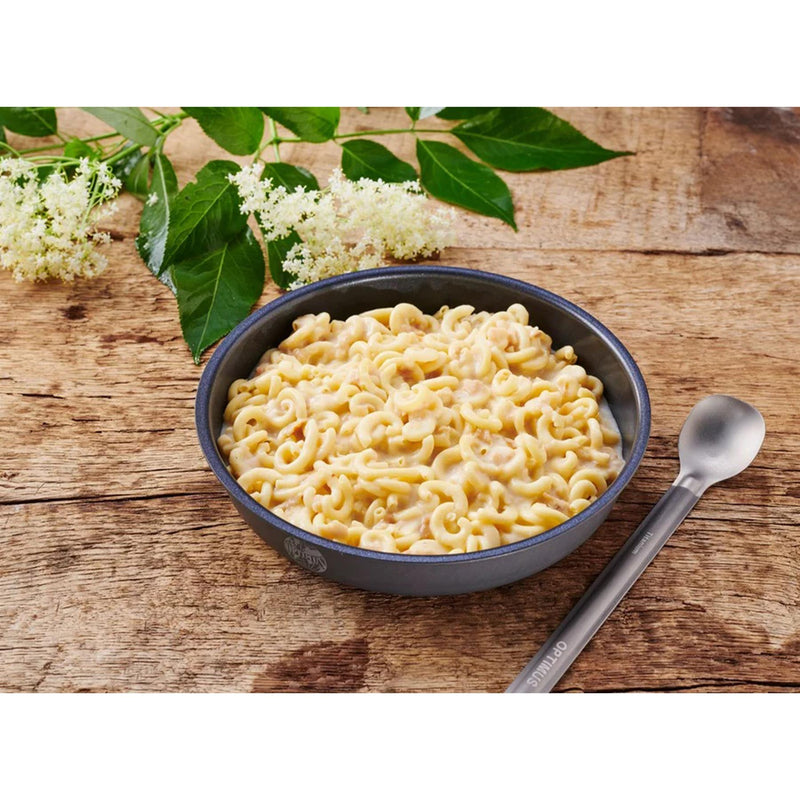 Trek'N Eat Vegetarische Mahlzeit Mac'N Cheese Kalorienreiches dehydriertes Campingessen