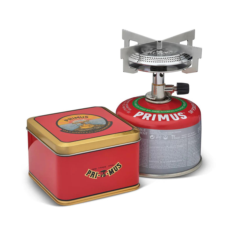 Primus ClassicTrail Stove 130 Campingbrenner breite Flamme stabiler Vier-Pod-Kocher