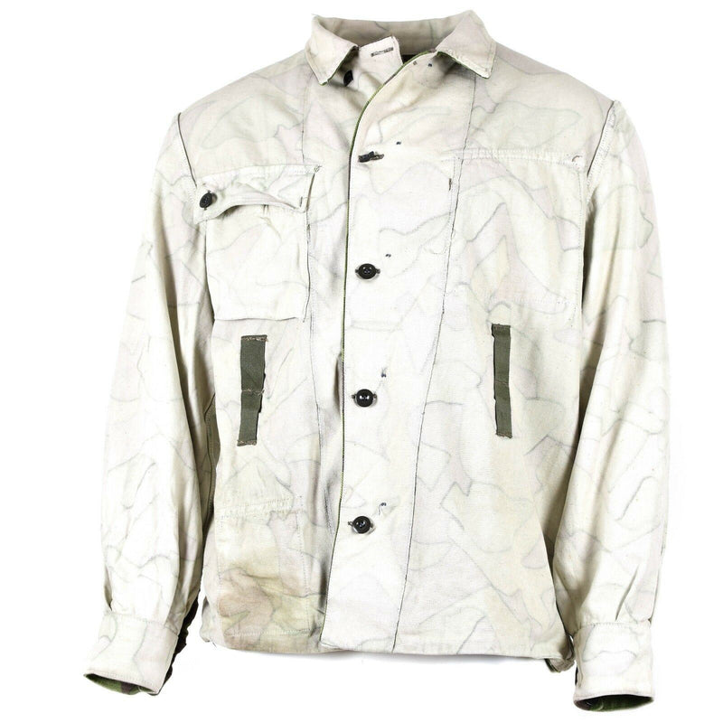 Original finnische Armee Tarnuniform M-62 Wendeanzugjacke Große Größen