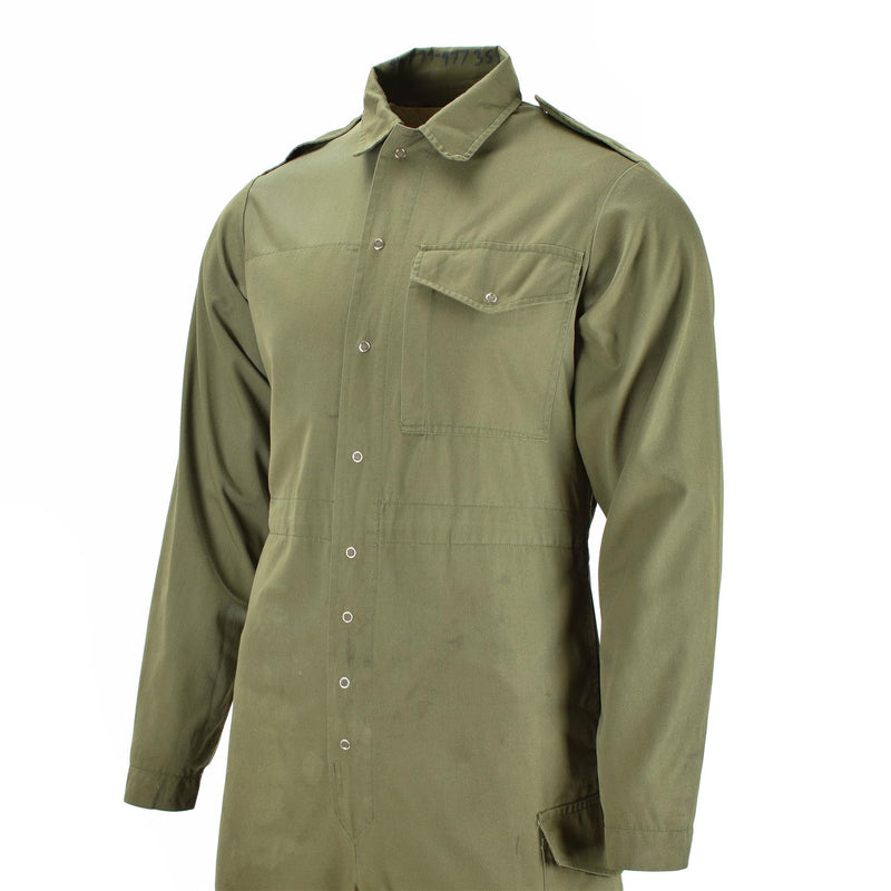 Original britischer Overall der Armee, olivgrüner Anzug, Mechaniker-Overall, Overall OD