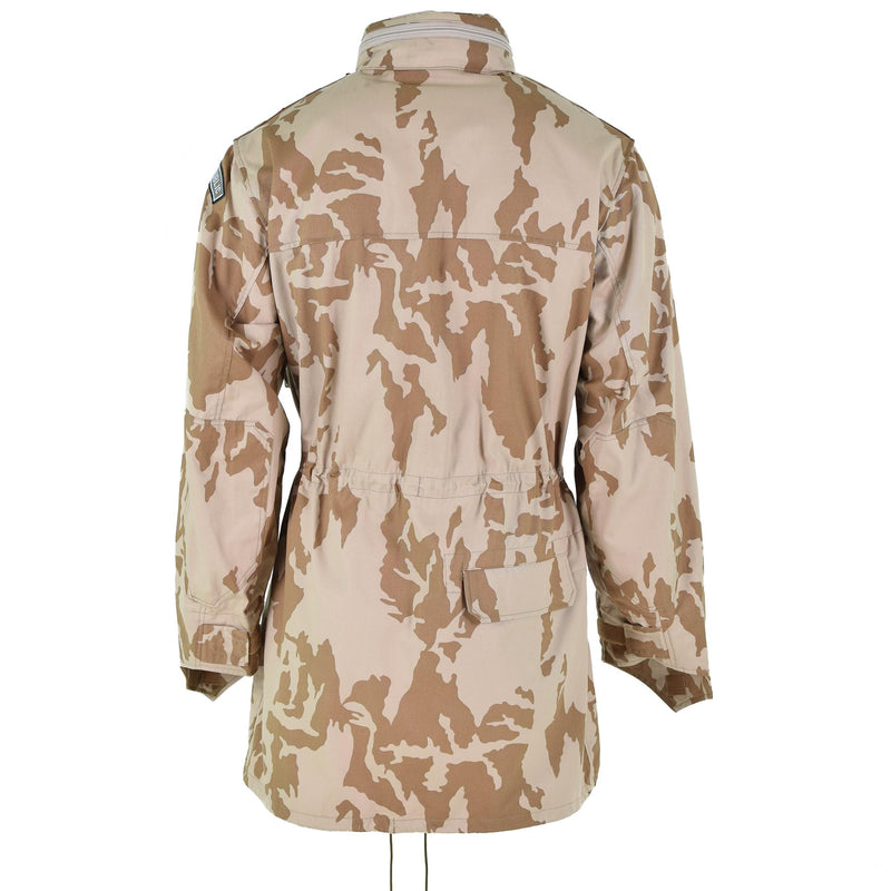 Original tschechische Armee Parka Winddichte Jacke BDU Wüstentarn Militär Überschuss NEU