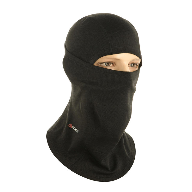 M-TAC Sturmhaube im Militärstil, taktische Kopfbedeckung, Gesichtsmaske, leicht, Schwarz