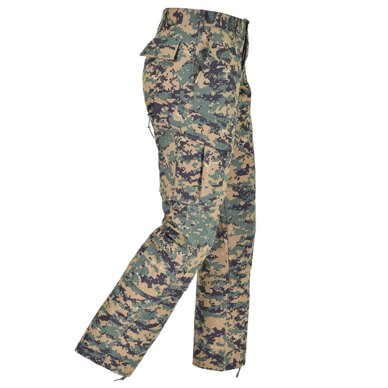 Mil-Tec Brand US Army Style digitale Woodland-Tarnhose Feldtruppenhose