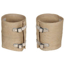 Original italienische Militärgamaschen, Armee-Stiefel-Beinabdeckungen, Army Surplus Khaki, robuste Beinschutzausrüstung aus Segeltuch