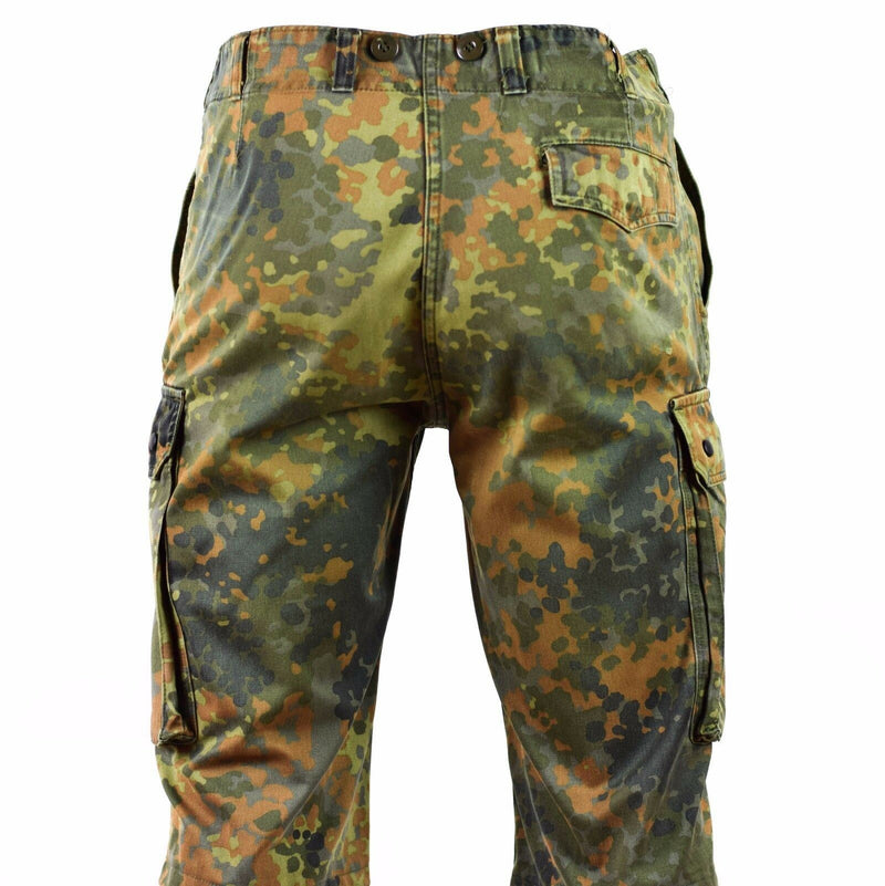 Original Bundeswehr Shorts Kampffeld Flecktarn Camouflage Bermuda