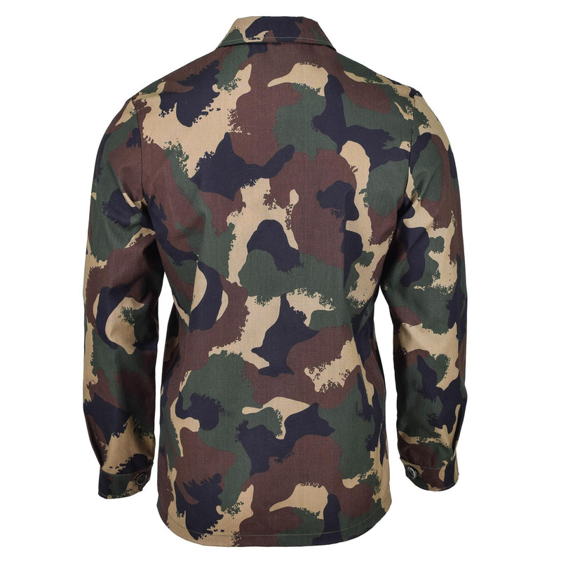 Original ungarische Armee Kampf Feld Bluse Camouflage Shirt Militär Überschuss NEU