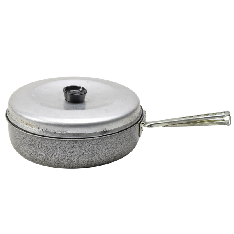 Original Schwedenarmee Trangia Bratpfanne Deckel 726 Edelstahl Kochgeschirr Pfannenset