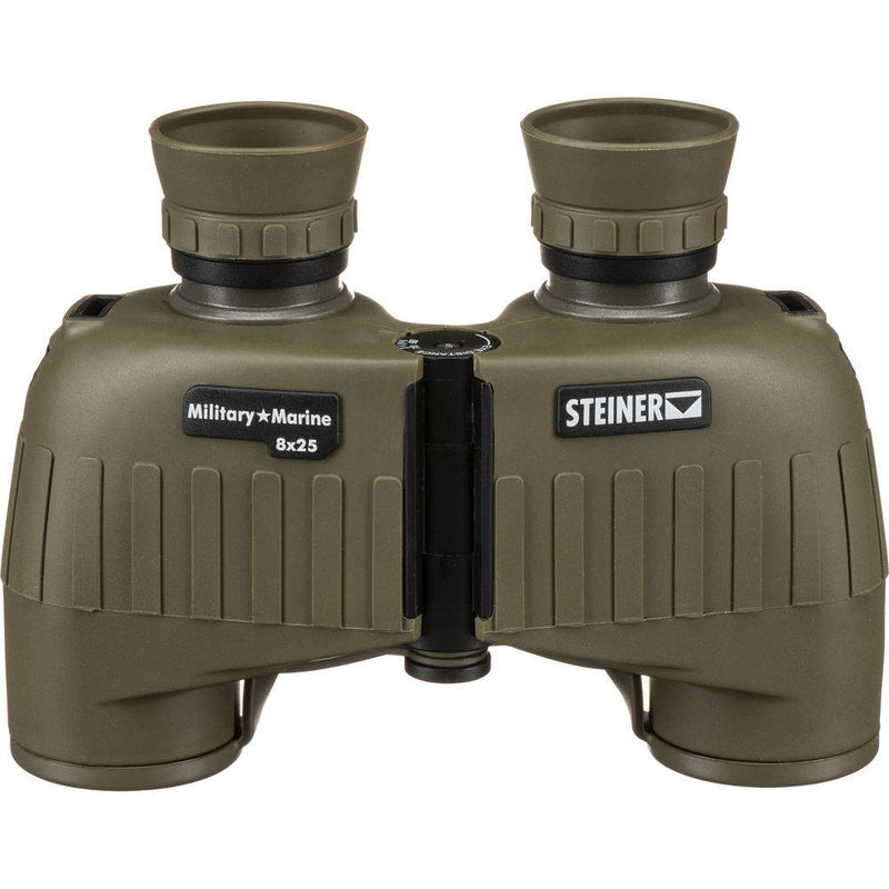 Steiner Fernglas Military Marine 8x25 Olive Robuste Autofokus Jagdoptik