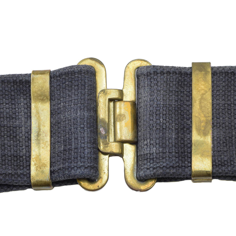 Original britische Militär-Gurtband, taktischer Truppen-Kampfgürtel, Schnellverschluss, Blau