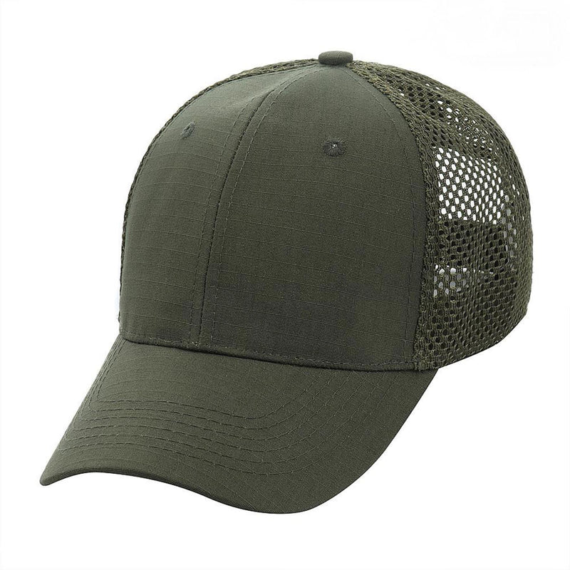M-TAC Militär-Stil Baseball-Cap Taktische Mütze Leichtes Mesh Faltbar Oliv
