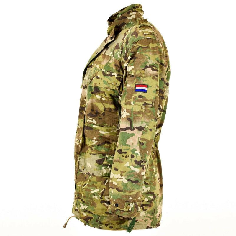 Original niederländische Armee Feld RIP STOP JACKE MULTITARN M65 Militär Parka Liner NEU