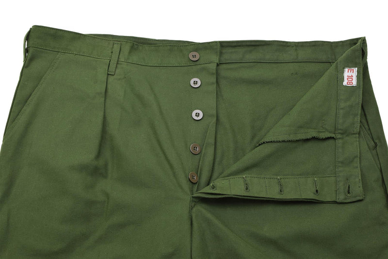 Original schwedische Militär Arbeitshose grün Vintage Arbeitshose NEU