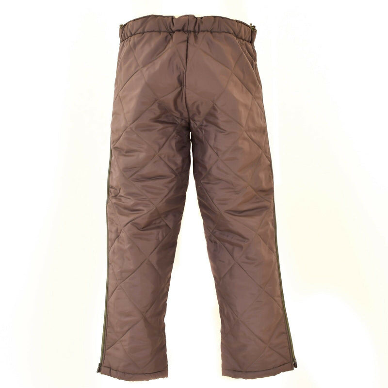 Echte österreichische Armee Hosenfutter Wärmer olivgrün Thermohose Leggings