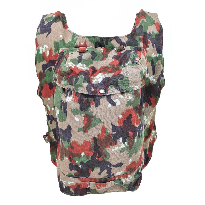 Original Schweizer Armee Kampf TAZ 83 Camo Weste Rucksack Daypack Militär Schweiz