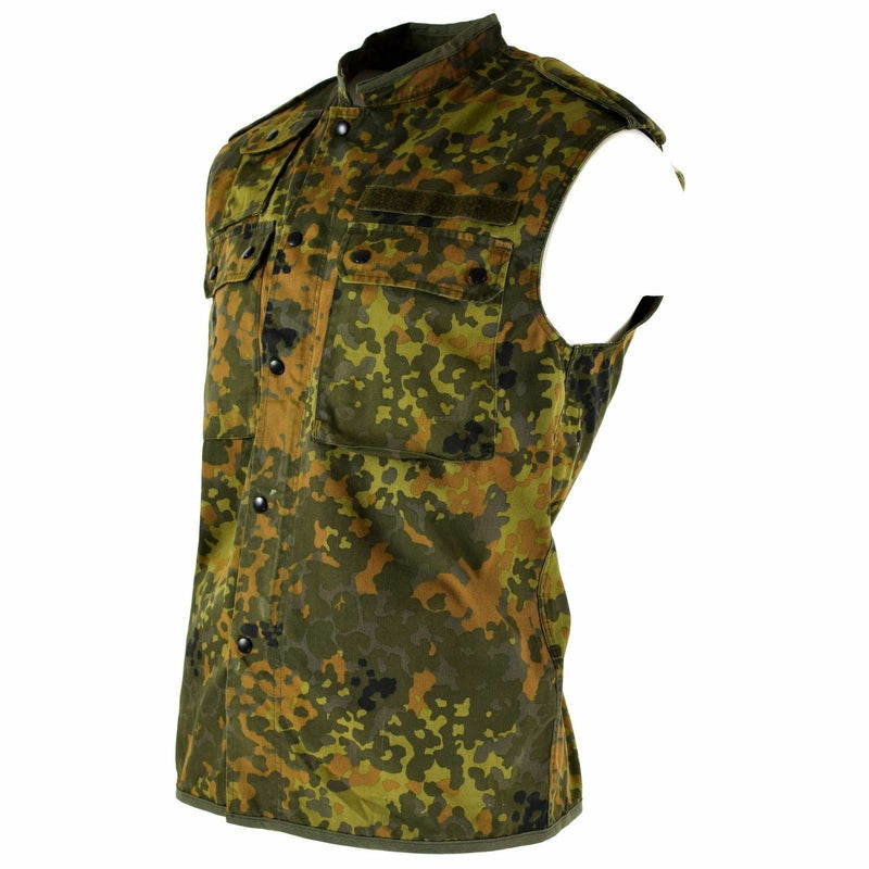 Original DEUTSCHE ARMEE WESTE MIT REISSVERSCHLUSS flecktarn camo taktischer Kampf BW Armee Ausgabe