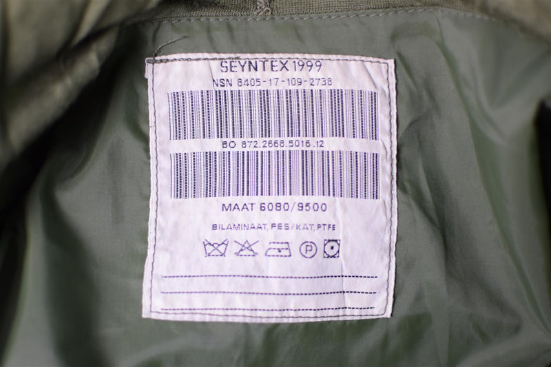 Echte niederländische Armeejacke, Kampfjacke DPM Goretex, wasserdicht, Camouflage, Überschussparka
