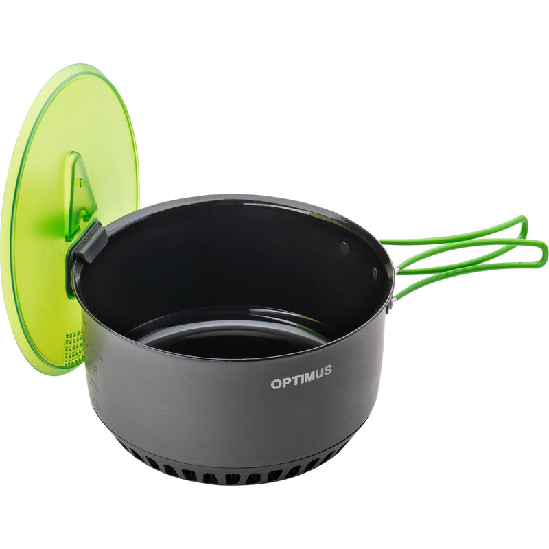 Optimus Terra Camp 4 Topfset Kochset antihaftbeschichtet Camping Camper Outdoor Set 7-teilig