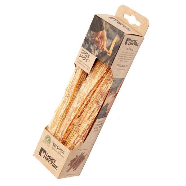 Light My Fire Zunderstäbe BBQ Feuerstelle Grill Lagerfeuer einfaches Anzünden natürlich NEU