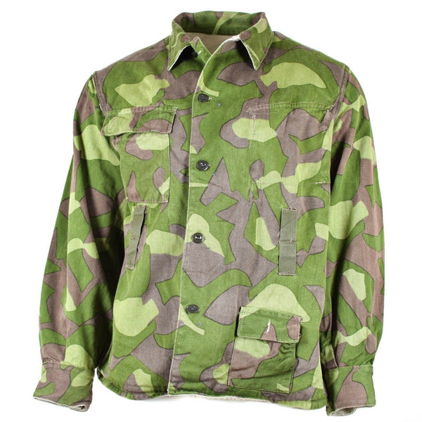 Original finnische Armee Tarnuniform M-62 Wendeanzugjacke Große Größen