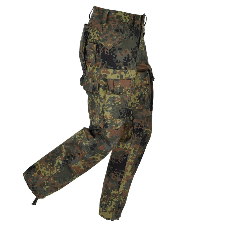 Leo Kohler Army Kampftaktikhose Flecktarn Camouflage Cargo Feldhose