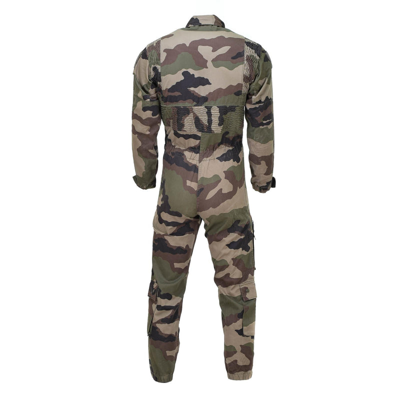 Echter französischer Militäroverall, Marineblauer Mechaniker-Overall, geräumige Passform, CCE Camouflage