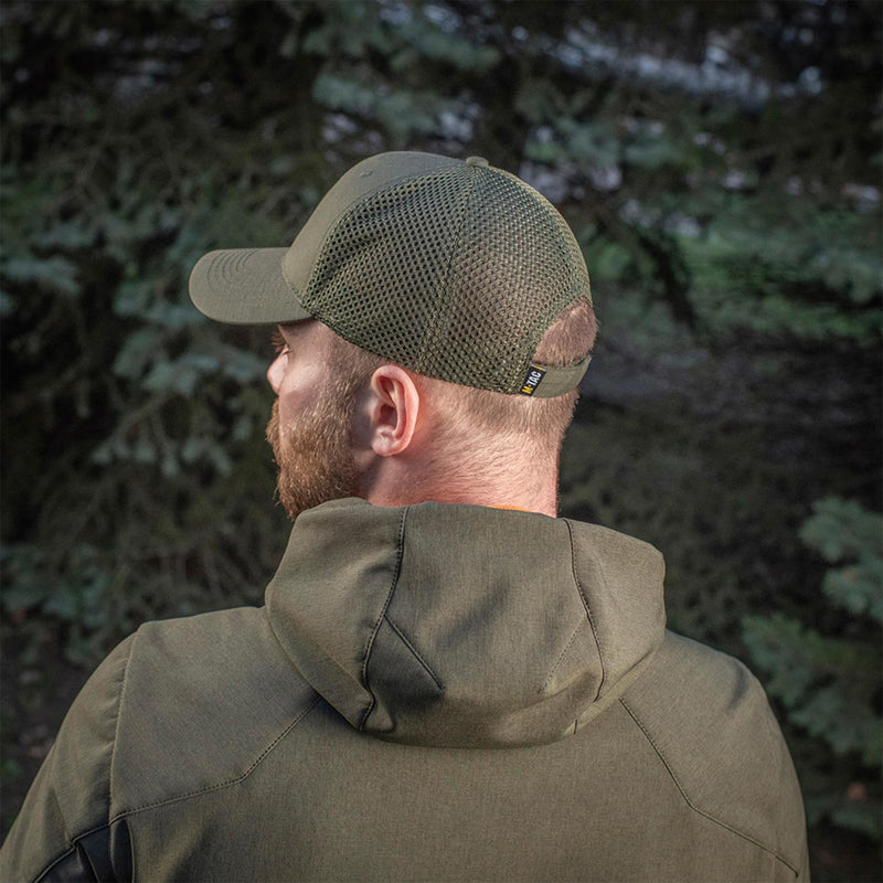 M-TAC Militär-Stil Baseball-Cap Taktische Mütze Leichtes Mesh Faltbar Oliv