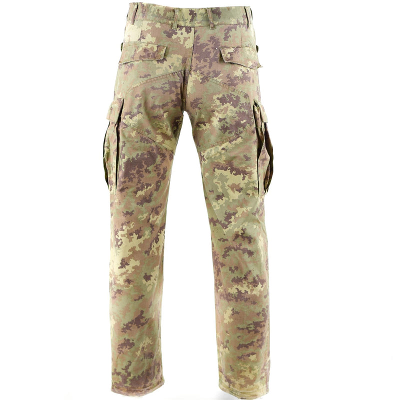 Echte Ripstop-Feldhose der italienischen Armee, Desert Vegetato, Camouflage-Hose