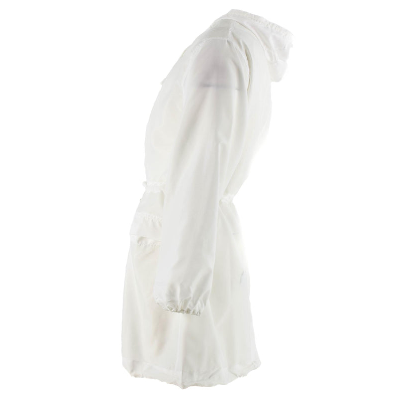 Original niederländische Armee Schneejacke Winter BDU weiße Außenschicht Militärausgabe NEU
