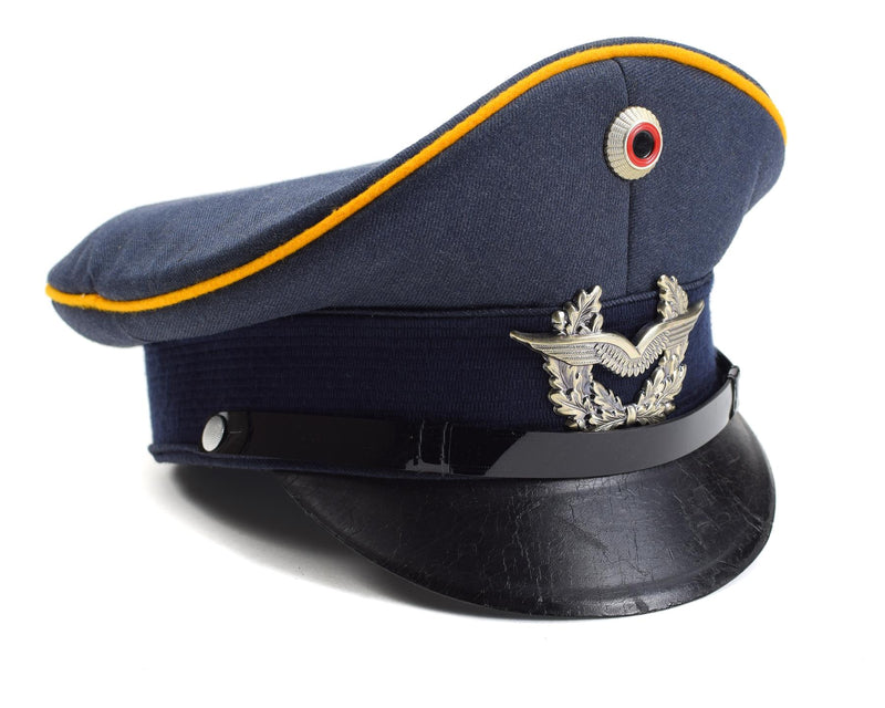 Original deutsche Armee Schirmmütze. Luftwaffe Militär Schirmmütze Luftware NEU