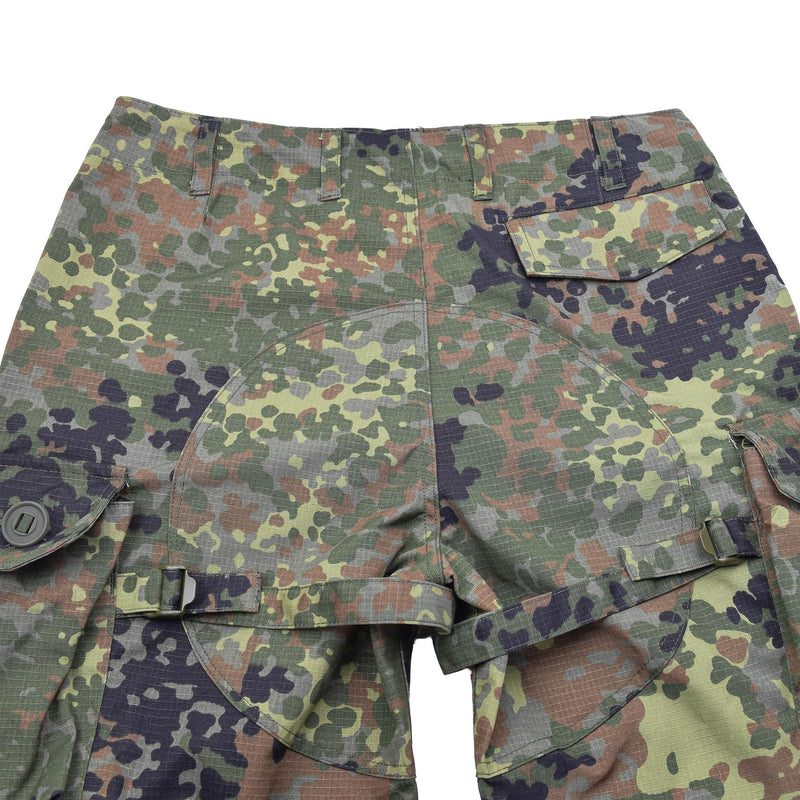 TACGEAR Marke Bundeswehr Feldhose im Stil der Bundeswehr Flecktran Camo Ripstop