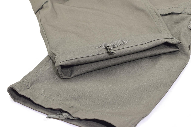 Olivgrüne Ripstop-Cargohose im US-Army-Stil der Marke Mil-Tec für die Kampfuniform der US-Armee