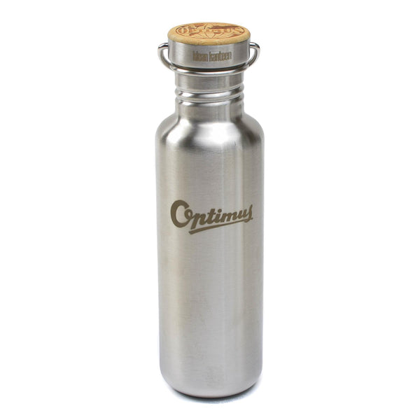 Klean Kanteen Optimus Edelstahl-Wasserflasche 800 ml Trinkflasche für Wanderungen