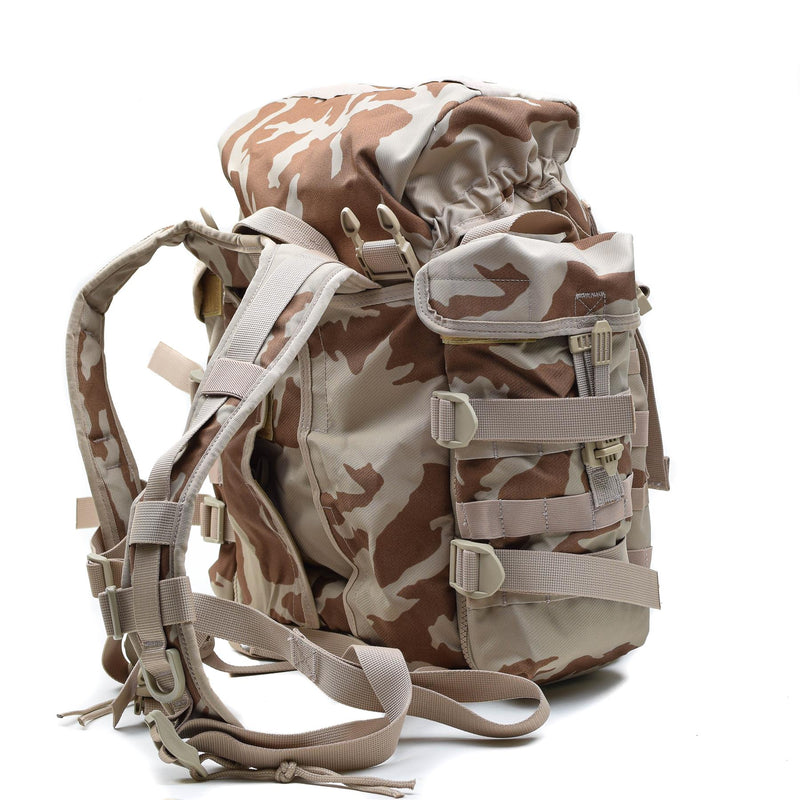 Original Tschechische Republik Militär Molle Rucksack Wüstentarn 30l Schnellverschluss