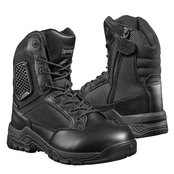 Magnum Strike Force 8.0 Kampfstiefel Leder taktischer Einsatz Wanderschuhe schwarz