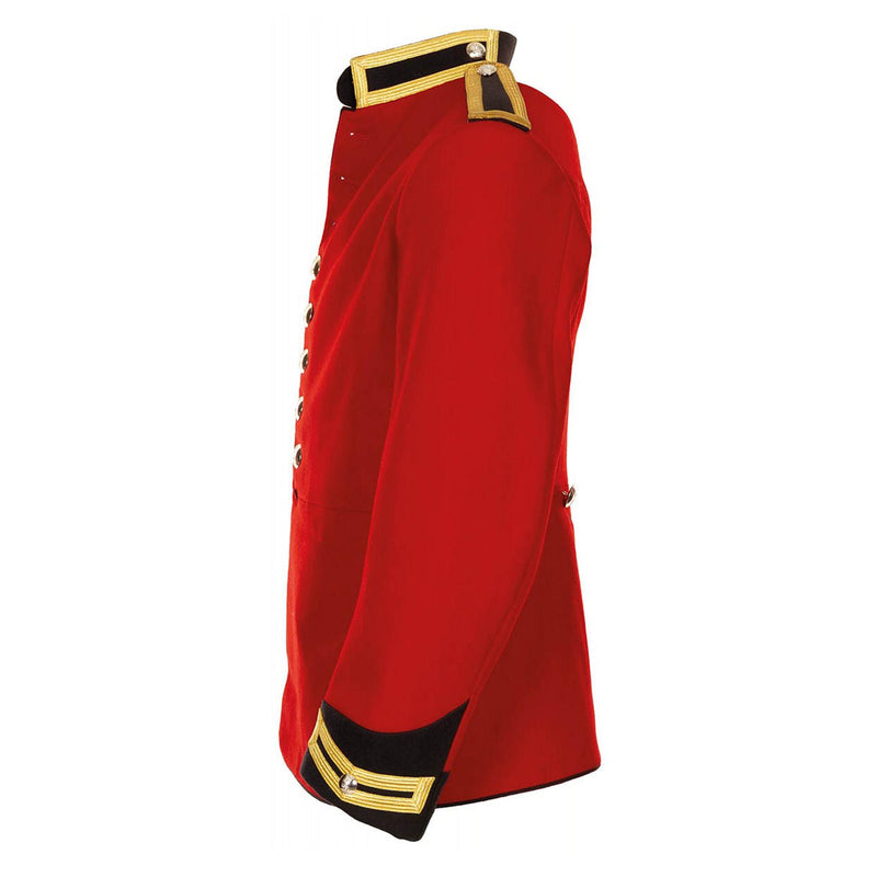 Original britische Militärjacke, Tunika, rotes Kleid, Kavallerie, Rettungsschwimmer, Soldaten, NEU