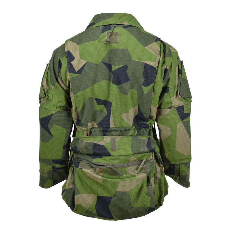 TACGEAR Marke Militärischen stil ripstop kommando smock jacke splinter camo fullzip