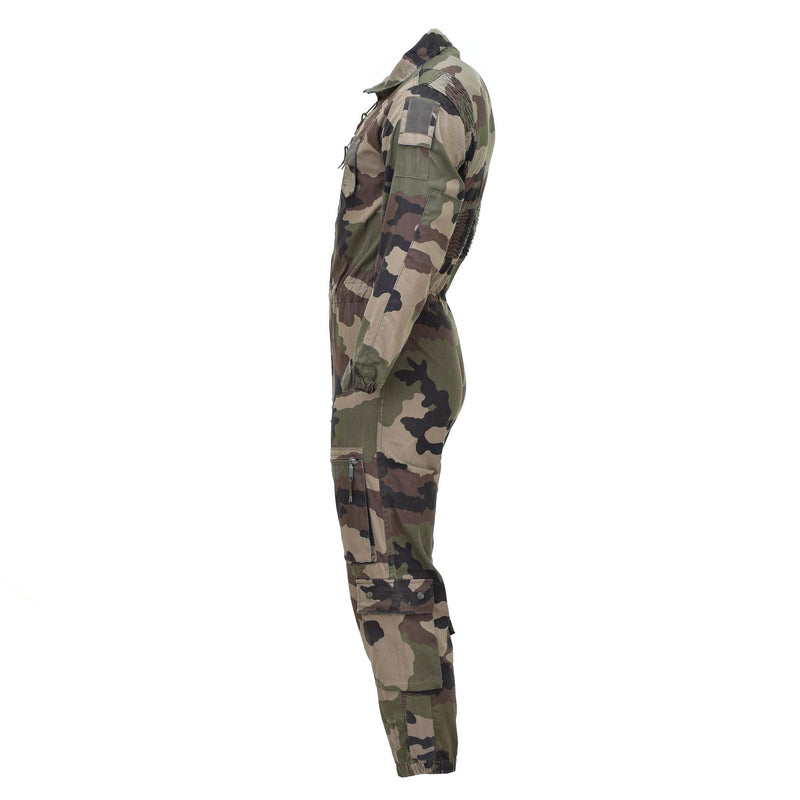 Echter französischer Militäroverall, Marineblauer Mechaniker-Overall, geräumige Passform, CCE Camouflage