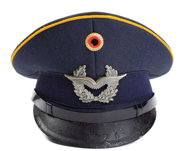 Original deutsche Armee Schirmmütze. Luftwaffe Militär Schirmmütze Luftware NEU