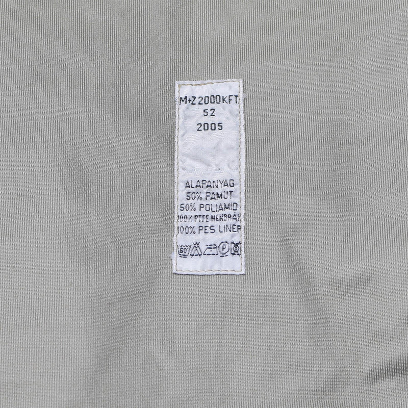 Original Regenjacke der ungarischen Armee, Kampftarnung, Wüsten-Regenjacke, wasserdicht, mit Kapuze