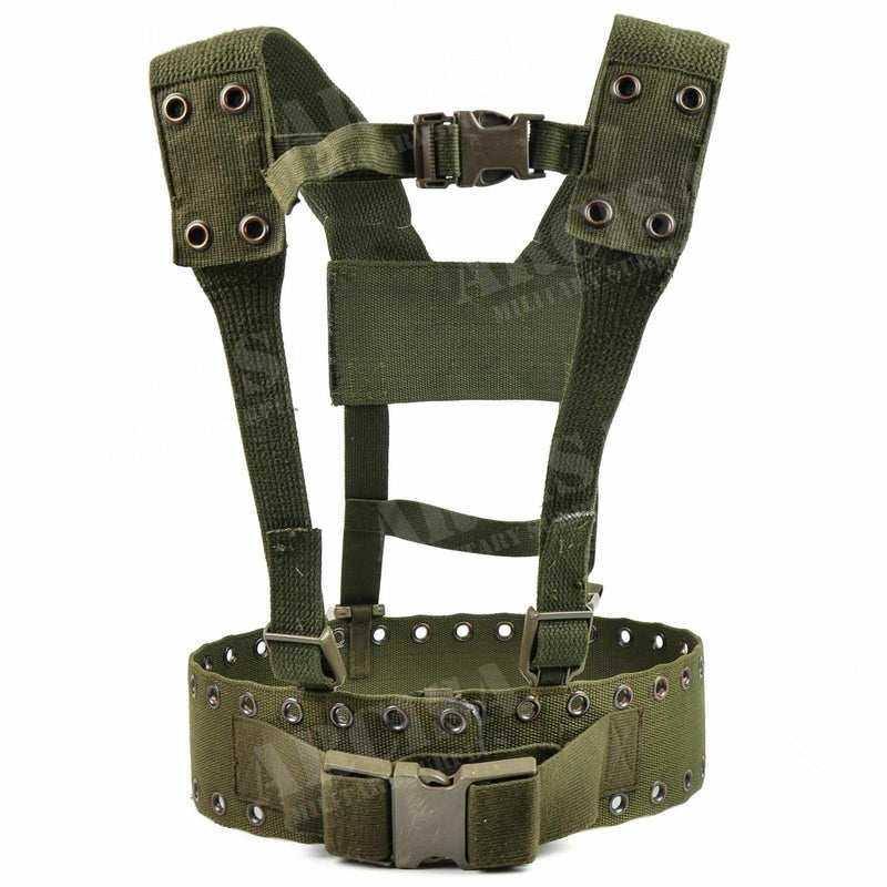 Original Bundeswehr Webbing Rig System 3-teilig Taktischer Koppel Y-Gurt Harness