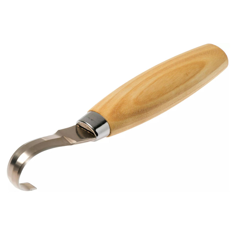 MORAKNIV Holzschnitzhaken Messer Löffel 162 doppelschneidig Edelstahl Birke