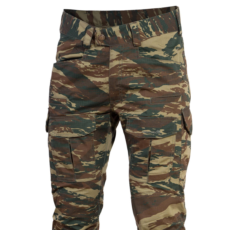 PENTAGON Ranger 2.0 Militär-Stil Hose Eidechsen-Camouflage verstärkte Ripstop-Hose